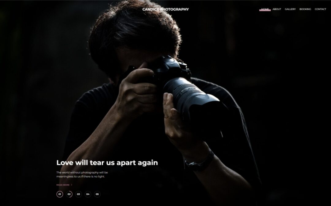 Business Website in WordPress